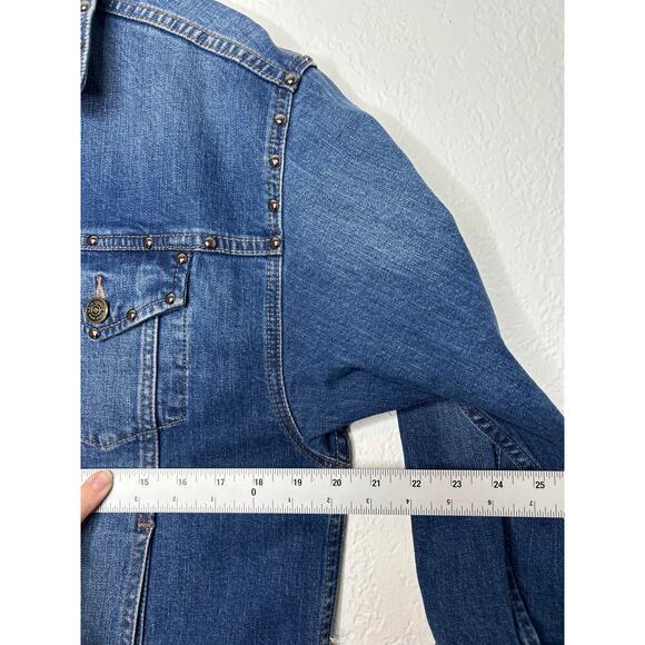 Kate Spade New York Broome Street Oversized Denim Jacket XS NWT - Picture 9 of 9